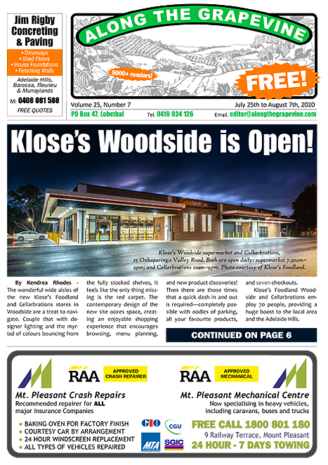 Kloses-Foodland-Woodside-Open-Along-The-Grapevine-front