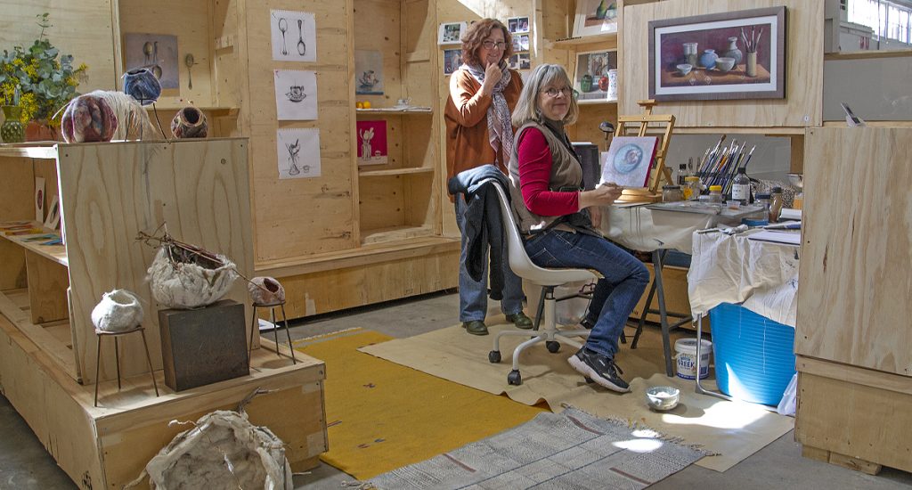 Along-the-Grapevine-SALA-at-the-Lobethal-Mill-Fabrik-Anne Griffiths Jan Brown